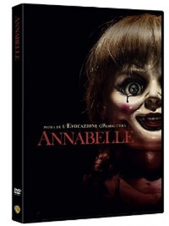 Locandina italiana DVD e BLU RAY Annabelle 